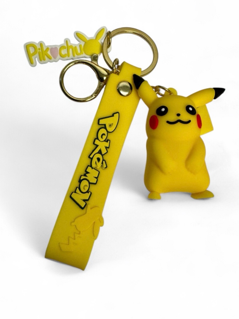 Pikachu Pokémon Yellow Keychain